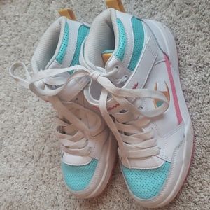 Champion Girls Arena Power Hi-Top Size 3 White